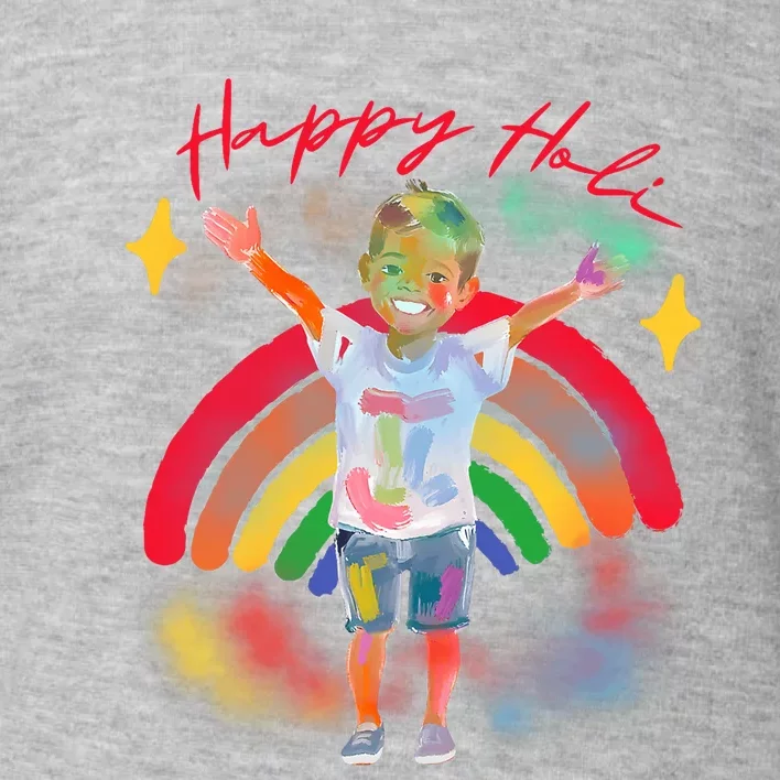 Happy Holi Festival Family Outfit India Hindu Toddler Sweatshirt