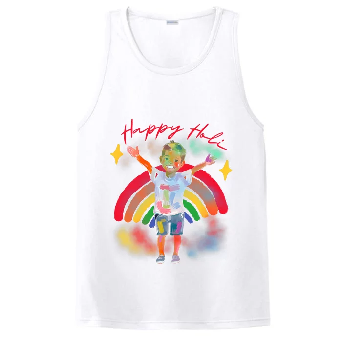 Happy Holi Festival Family Outfit India Hindu Performance Tank