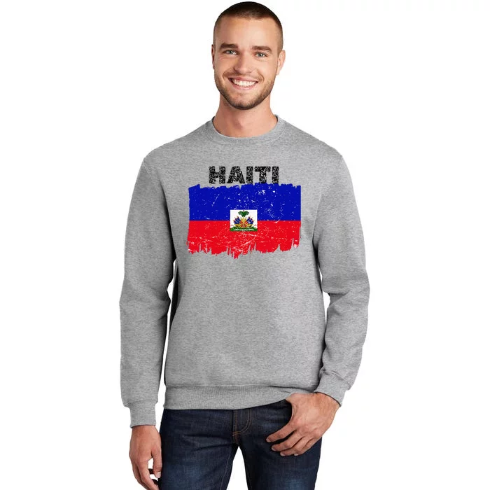 Haiti Haitian Flag Day Haitian Pride Tall Sweatshirt