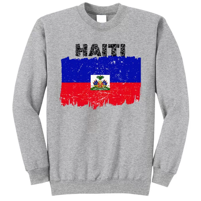 Haiti Haitian Flag Day Haitian Pride Tall Sweatshirt