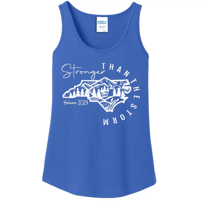 Hurricane Helene Flooding Fundraiser For Western North Carolina Appalachia Ladies Essential Tank