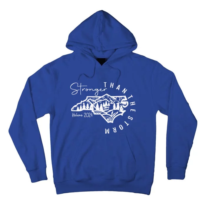 Hurricane Helene Flooding Fundraiser For Western North Carolina Appalachia Tall Hoodie