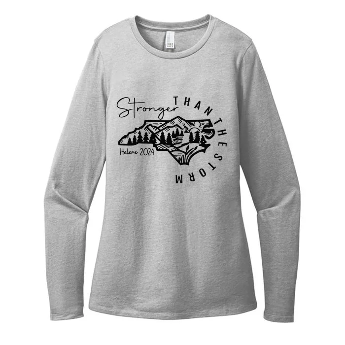 Hurricane Helene Flooding Fundraiser For Western North Carolina Appalachia Womens CVC Long Sleeve Shirt