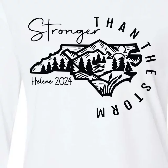 Hurricane Helene Flooding Fundraiser For Western North Carolina Appalachia Womens Cotton Relaxed Long Sleeve T-Shirt