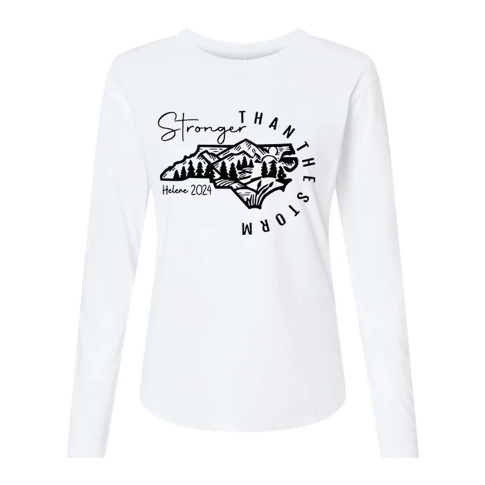 Hurricane Helene Flooding Fundraiser For Western North Carolina Appalachia Womens Cotton Relaxed Long Sleeve T-Shirt