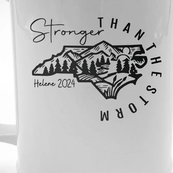 Hurricane Helene Flooding Fundraiser For Western North Carolina Appalachia Front & Back Beer Stein