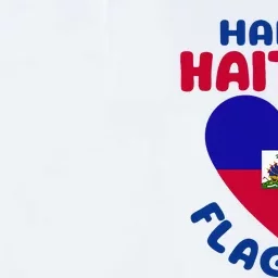 Happy Haitian Flag Day Cool Haiti Flag Heart Softstyle Adult Sport Polo