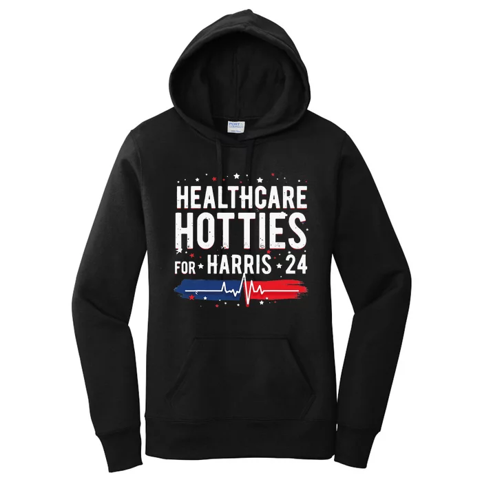 Healthcare Hotties For Harris 24 Quote Women's Pullover Hoodie