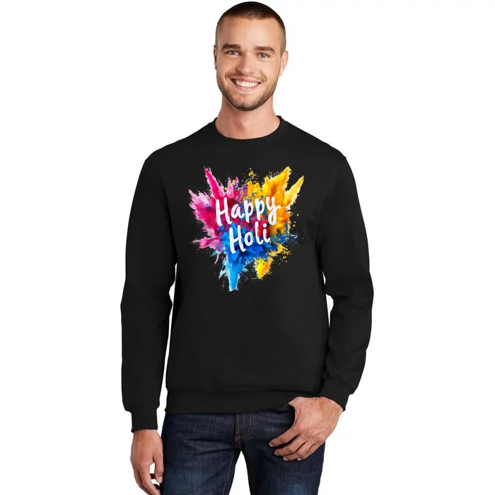 Happy Holi For Color India Hindu Gifts Sweatshirt