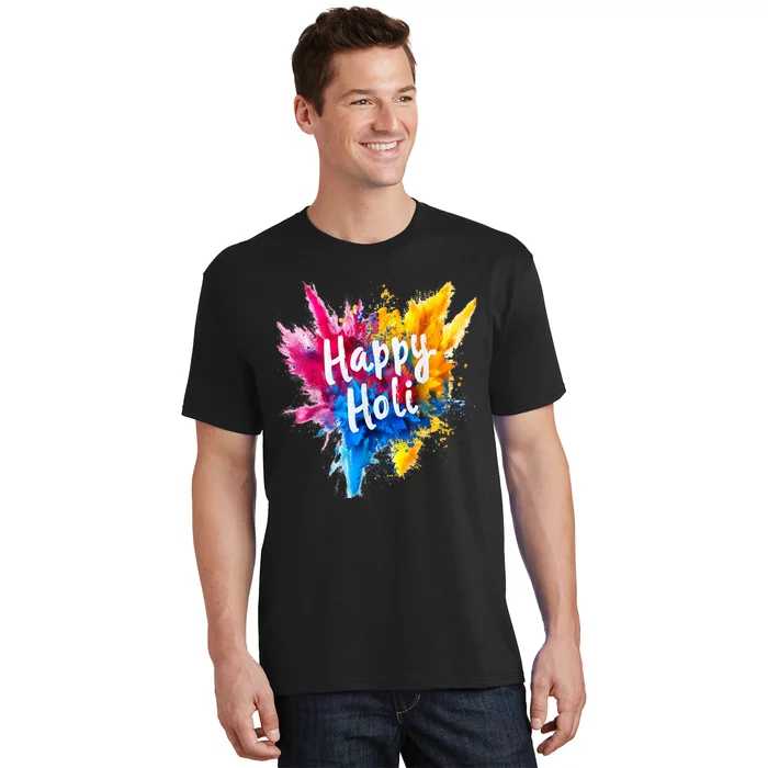 Happy Holi For Color India Hindu Gifts T-Shirt