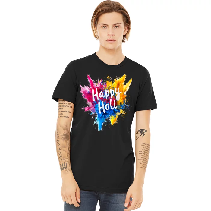 Happy Holi For Color India Hindu Gifts Premium T-Shirt