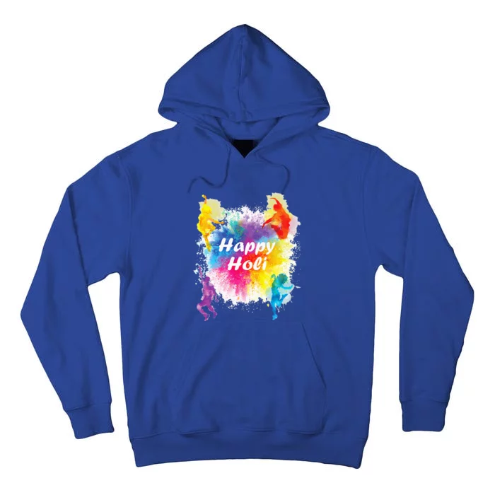 Happy Holi Festival Outfit For India Hindu Tall Hoodie