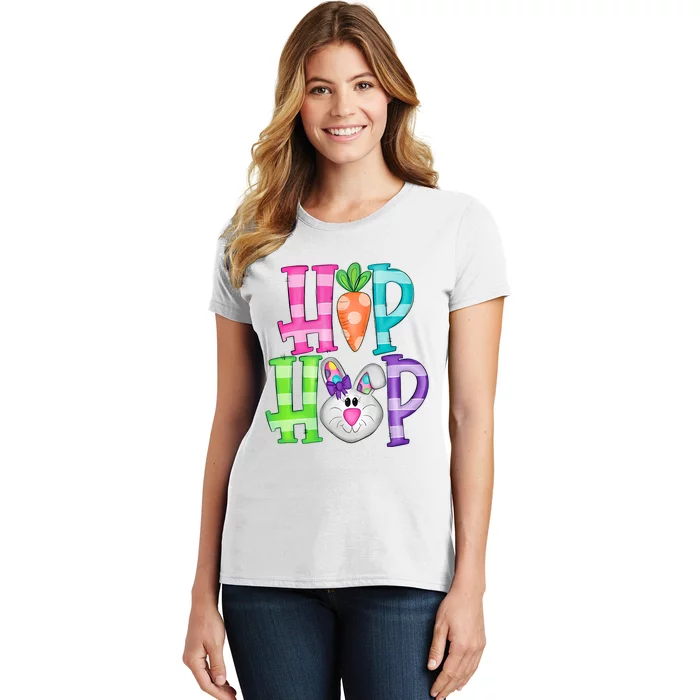 Hip Hop Funny Easter Day Easter Egg Bunny Gift Idea Women's T-Shirt