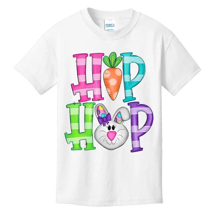 Hip Hop Funny Easter Day Easter Egg Bunny Gift Idea Kids T-Shirt