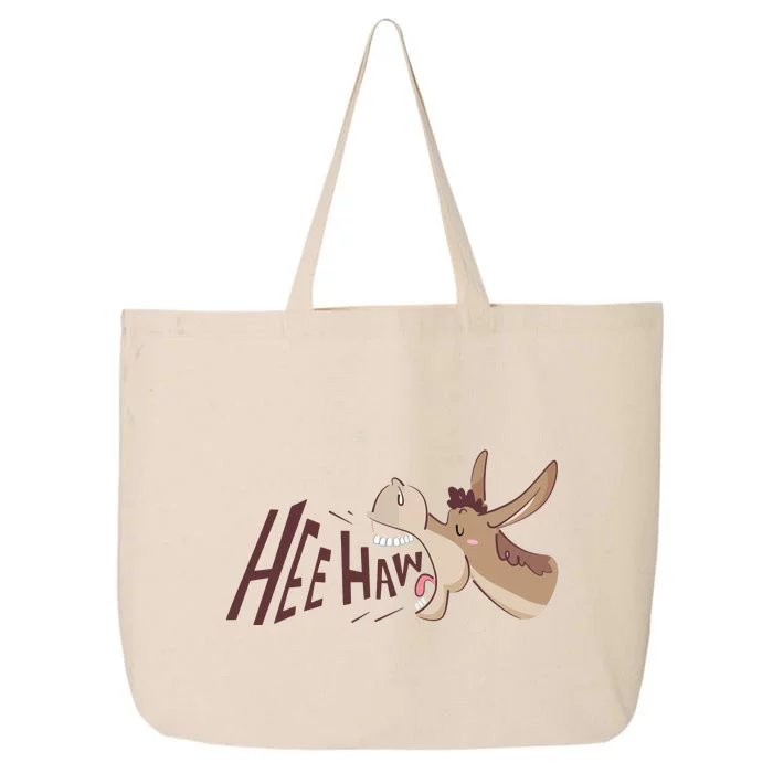 Hee Haw Funny Donkey Laughs 25L Jumbo Tote