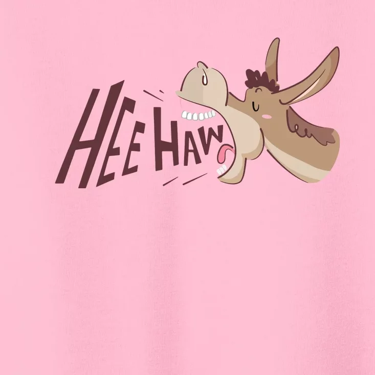 Hee Haw Funny Donkey Laughs Toddler T-Shirt