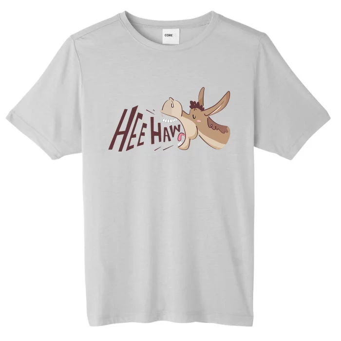 Hee Haw Funny Donkey Laughs ChromaSoft Performance T-Shirt