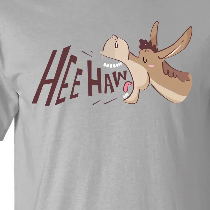 Hee Haw Funny Donkey Laughs Tall T-Shirt