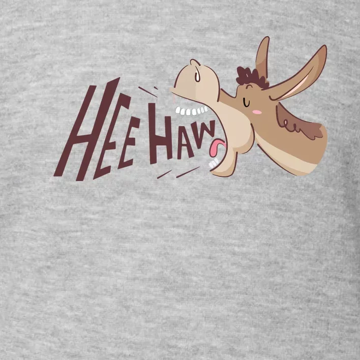 Hee Haw Funny Donkey Laughs Toddler Sweatshirt