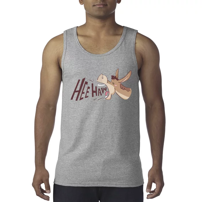 Hee Haw Funny Donkey Laughs Tank Top