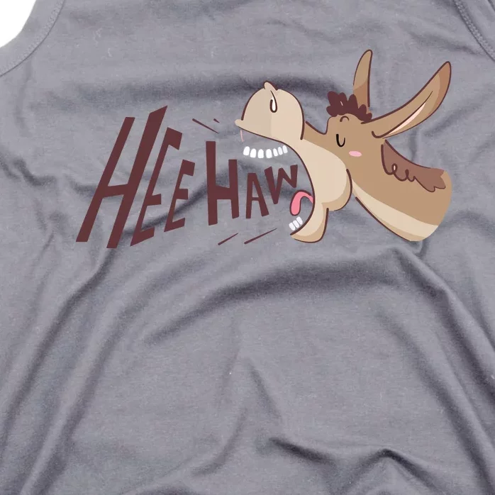 Hee Haw Funny Donkey Laughs Tank Top