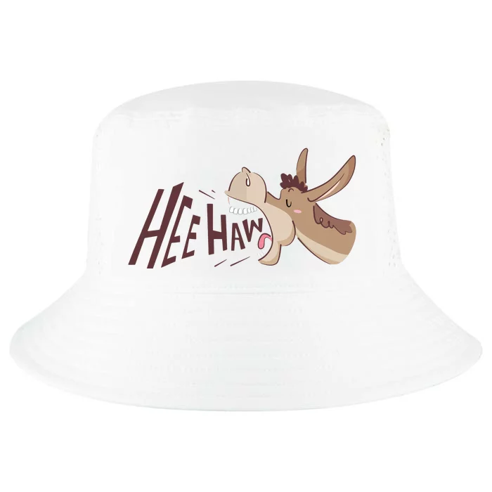 Hee Haw Funny Donkey Laughs Cool Comfort Performance Bucket Hat