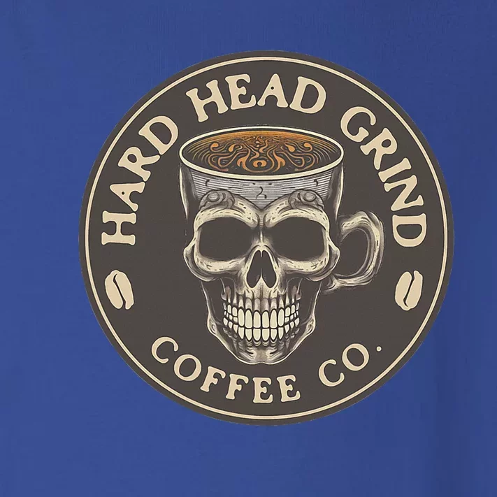 Hard Head Grind Coffee Lover's Toddler Long Sleeve Shirt