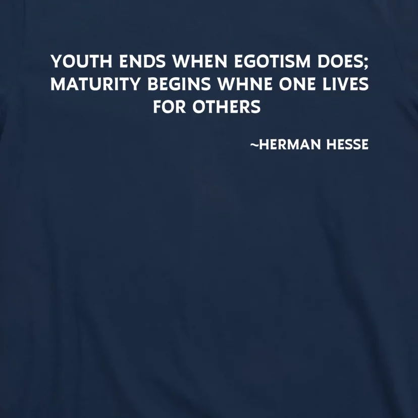 Hermann Hesse Gertrude Book Quote T-Shirt