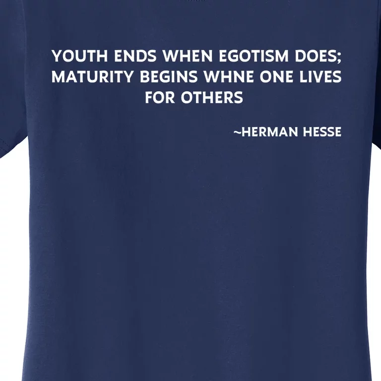 Hermann Hesse Gertrude Book Quote Women's T-Shirt