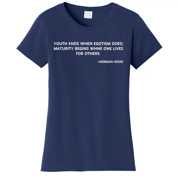 Hermann Hesse Gertrude Book Quote Women's T-Shirt