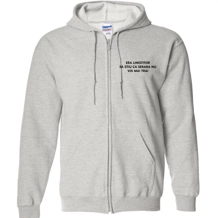 Hermann Hesse Gertrude Book Quote In Romanian Full Zip Hoodie