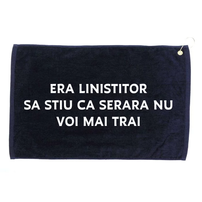 Hermann Hesse Gertrude Book Quote In Romanian Grommeted Golf Towel