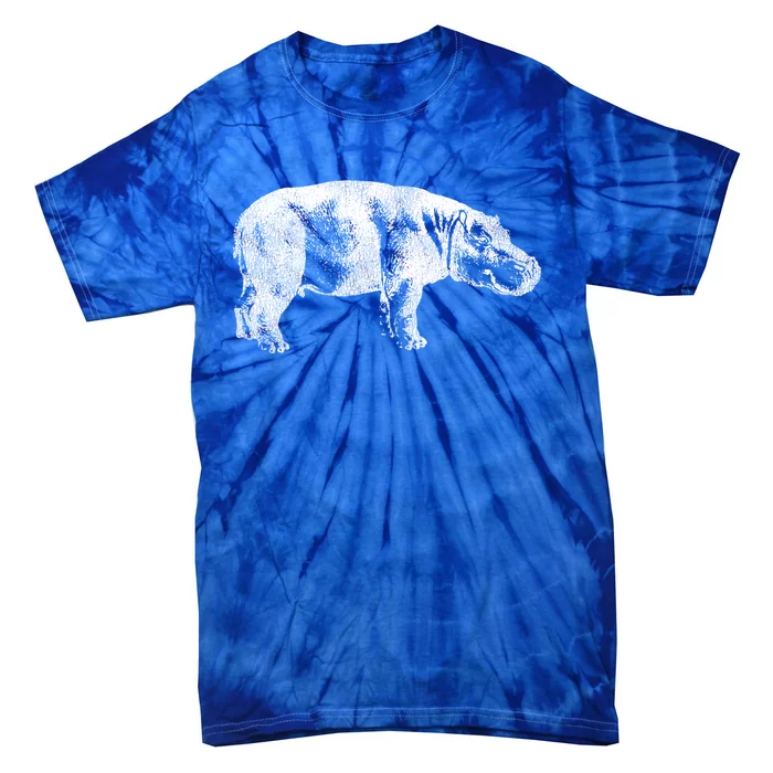 Hippopotamus Hippo Gift Tie-Dye T-Shirt