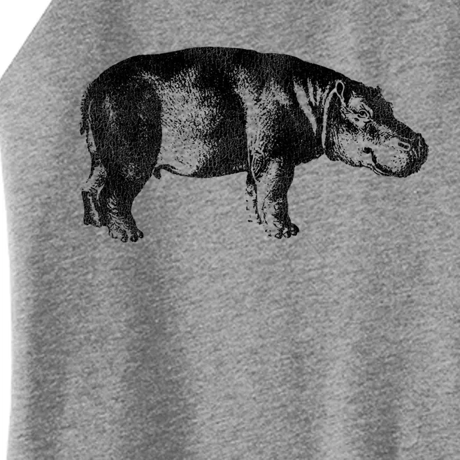 Hippopotamus Hippo Gift Women’s Perfect Tri Rocker Tank