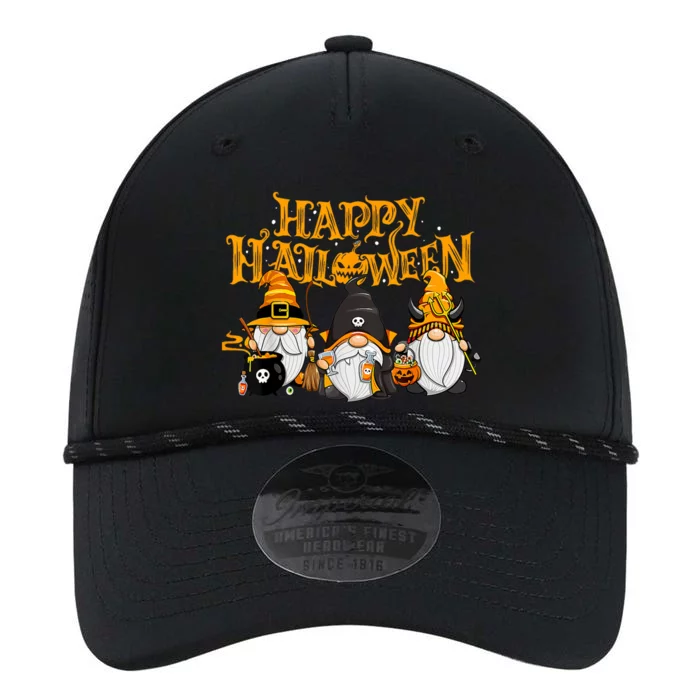 Happy Halloween Gnomes Autumn Pumpkin Fall Holiday Gnome Performance The Dyno Cap