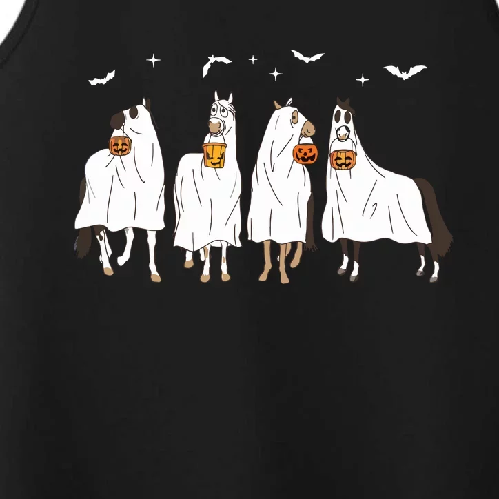 Halloween Horse Ghost Performance Tank