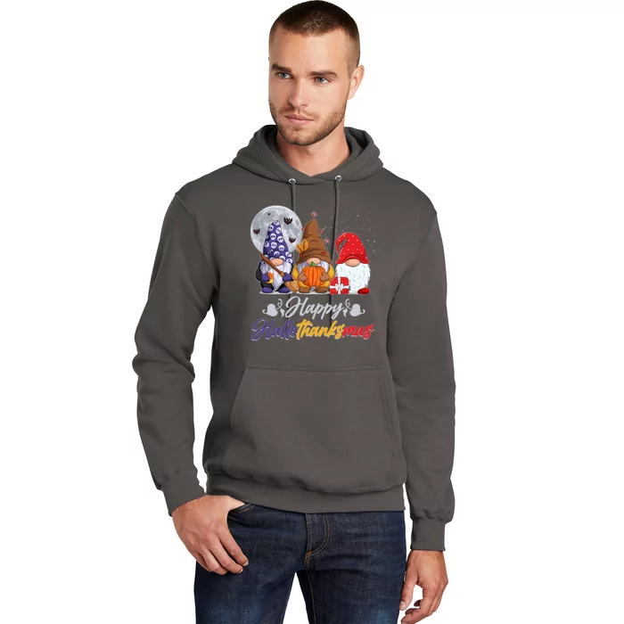 Happy Hallothanksmas Gnomes Hoodie