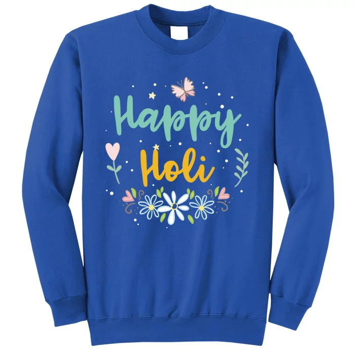 Happy Holi Gift Tall Sweatshirt