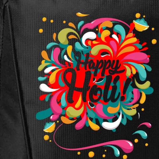 Happy Holi Gift For Indians Funny Gift City Backpack