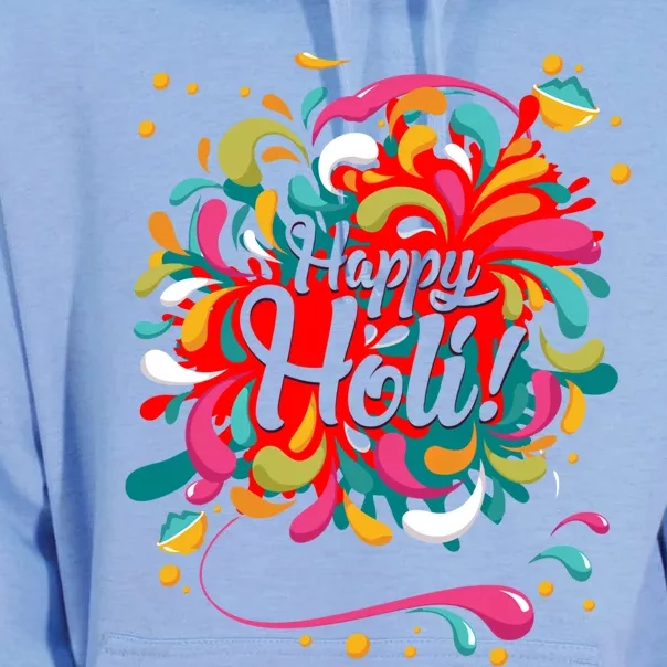 Happy Holi Gift For Indians Funny Gift Unisex Surf Hoodie