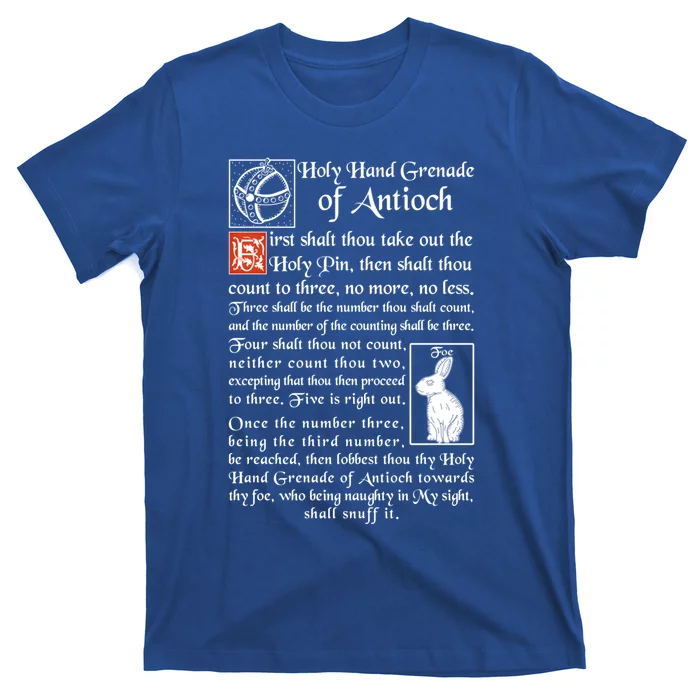 Holy Hand Grenade Of Antioch Gift T-Shirt