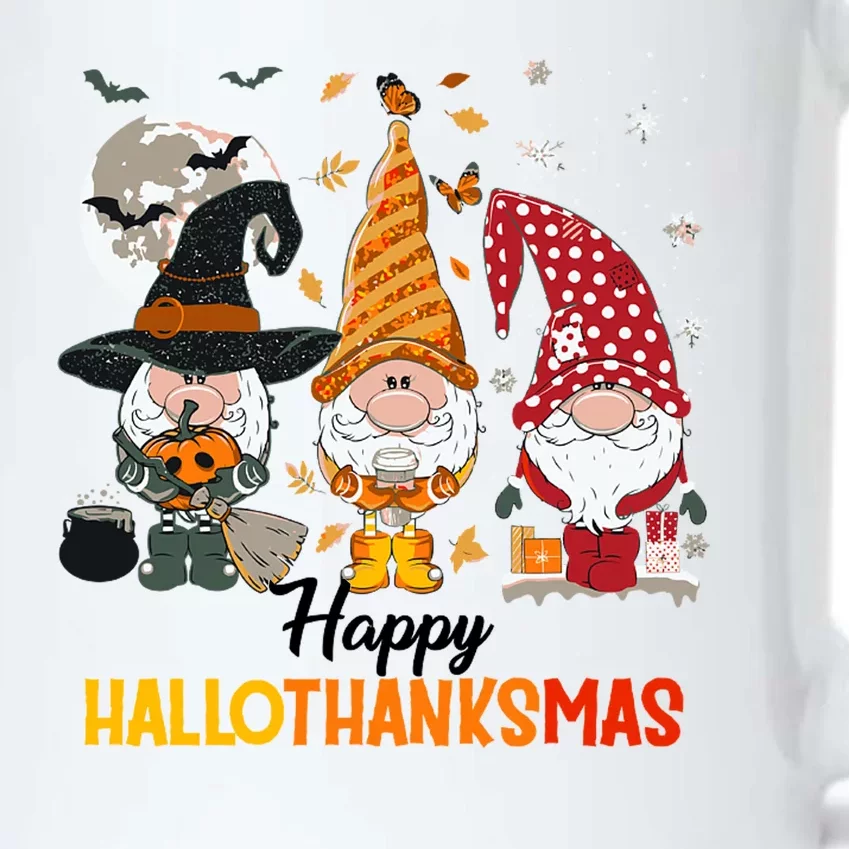 Happy Hallothanksmas Ghomes Black Color Changing Mug