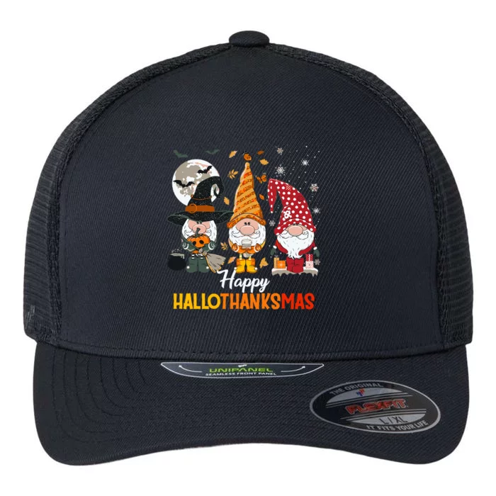 Happy Hallothanksmas Ghomes Flexfit Unipanel Trucker Cap