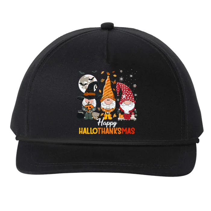 Happy Hallothanksmas Ghomes Snapback Five-Panel Rope Hat