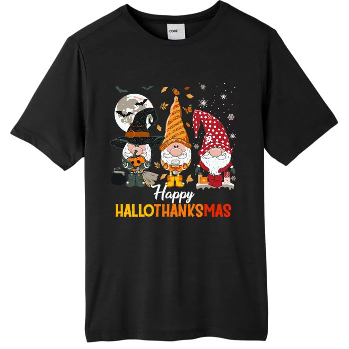 Happy Hallothanksmas Ghomes ChromaSoft Performance T-Shirt