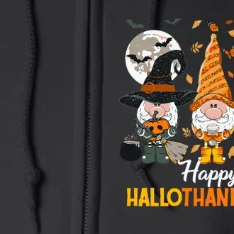 Happy Hallothanksmas Ghomes Full Zip Hoodie