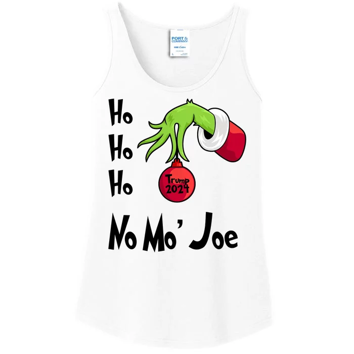 Ho Ho Ho No More Joe Trump 2024 Funny Christmas Ladies Essential Tank