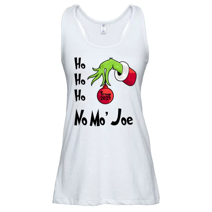 Ho Ho Ho No More Joe Trump 2024 Funny Christmas Ladies Essential Flowy Tank