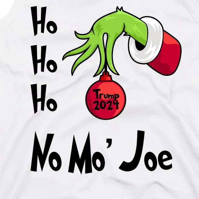 Ho Ho Ho No More Joe Trump 2024 Funny Christmas Tank Top