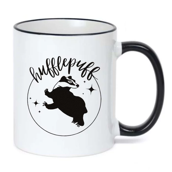 House Hufflepuff Black Color Changing Mug